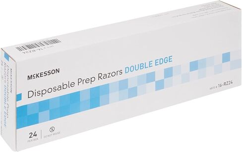 McKesson Single Blade Disposable Razors - Stainless Steel Blade, 24 Count, 1 Pack in Saudi Arabia