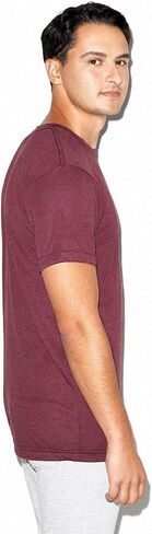 American Apparel TR401W Unisex Triblend Short-Sleeve Track T-Shirt Tri Coffee XL in Saudi Arabia
