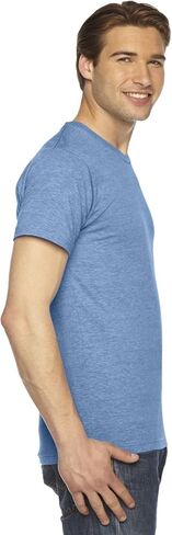 American Apparel TR401W Unisex Triblend Short-Sleeve Track T-Shirt Tri Coffee XL in Saudi Arabia