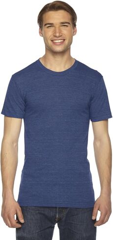 American Apparel TR401W Unisex Triblend Short-Sleeve Track T-Shirt Tri Coffee XL in Saudi Arabia