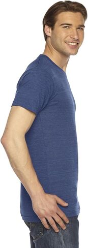American Apparel TR401W Unisex Triblend Short-Sleeve Track T-Shirt Tri Coffee XL in Saudi Arabia