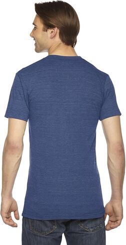 American Apparel TR401W Unisex Triblend Short-Sleeve Track T-Shirt Tri Coffee XL in Saudi Arabia