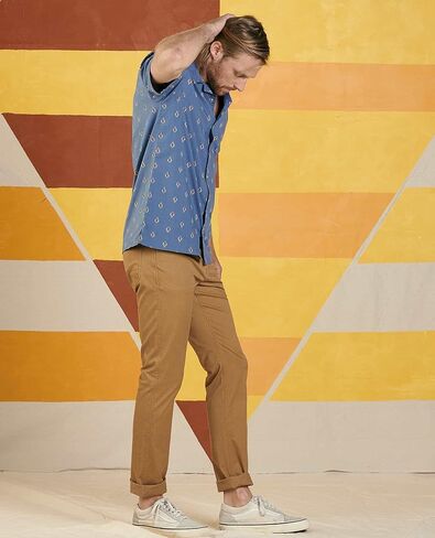 Toad&Co Mission Ridge 5 Pocket Lean Pant, Beetle Vintage Wash, 34x34 in Saudi Arabia