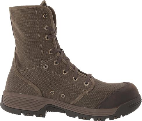 KEEN Utility Men's Roswell Mid Height Composite Toe Canvas Work Boots, Military Olive/Black Olive, 7 in Saudi Arabia