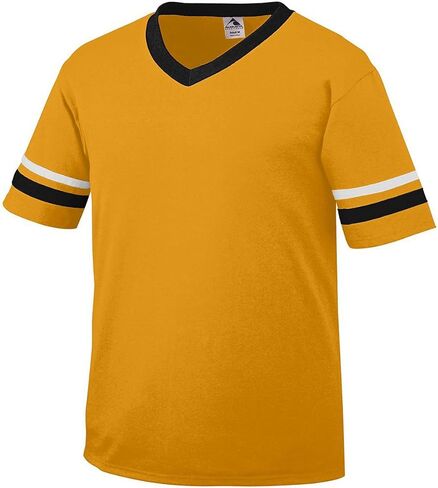قميص رياضي رجالي بأكمام مخططة بأكمام من Augusta Sportswear (عبوة من 1) in Saudi Arabia