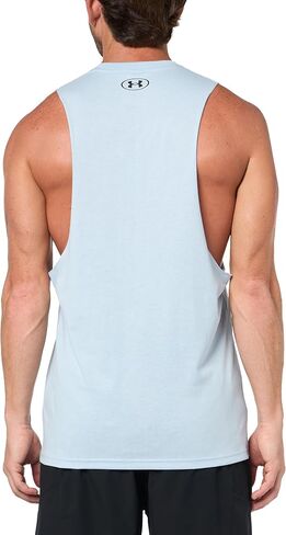 Under Armour Men's Sportstyle Left Chest Cut-Off T-Shirt in Kuwait