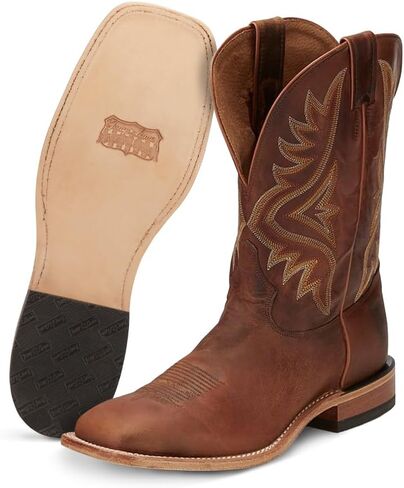Tony Lama Men's 7956 Americana Square Toe Western Boot in Kuwait