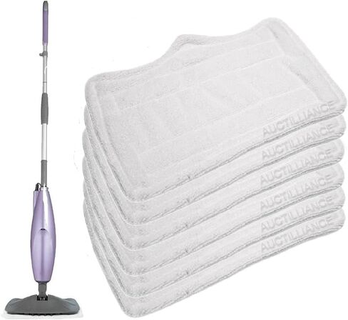 Hildbrandt Clean Co. 4 Steam Pocket Mop Pads Compatible Replacement Pad for Shark Mops S3101W, S3250, S3250W, S3250CW, S3251N, S3101POD, SP100Q, S3251, SE200, S3251WC, FS3101, S3251_N2A, S3101CO in Saudi Arabia