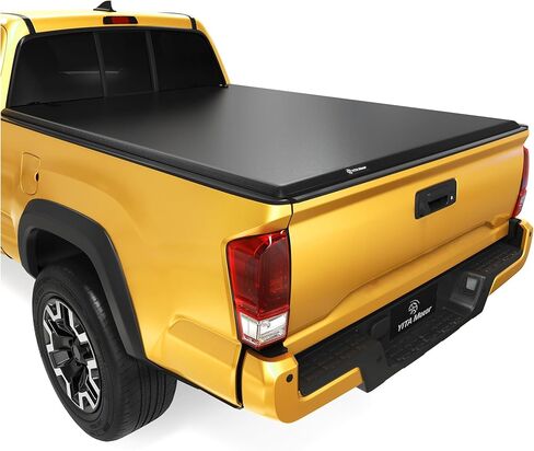 YITAMOTOR Low-Profile Hard Quad-Fold Truck Bed Tonneau Cover Compatible with Toyota Tacoma 2024 2025 (Excl. Trail Edition) with 5 ft Bed in Saudi Arabia