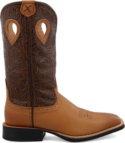 Twisted X Boots MRS0027 Ruff Stock Bomber-14in أزرق توب بومبر / أزرق 11.5 EE in Saudi Arabia
