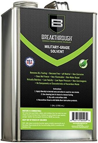 Breakthrough Clean Military-Grade Gun Cleaning Solvent - Gun Bore Cleaner and Degreaser - Gun Cleaner Spray Bottle - Automotive Oil and Grease Remover - 16oz in Kuwait