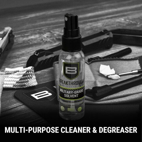 Breakthrough Clean Military-Grade Gun Cleaning Solvent - Gun Bore Cleaner and Degreaser - Gun Cleaner Spray Bottle - Automotive Oil and Grease Remover - 16oz in Saudi Arabia