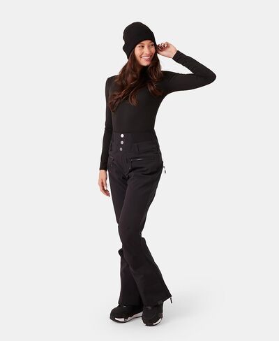 Roxy Women's Rising High Ski Pant – 15K Waterproof Stretch Snow Pant, SKINNY Fit, PFAS-Free, Sea Pine, X-Large in Saudi Arabia