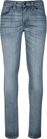 Buffalo David Bitton Men's Skinny MAX Jeans, Whiskered and Contrasted Indigo, 32W x 30L in Saudi Arabia