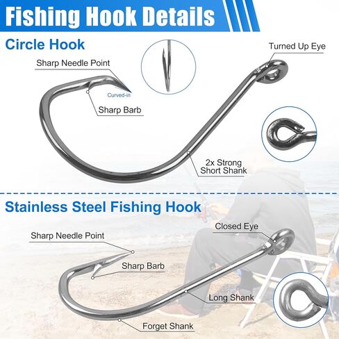 Saltwater Surf Fishing Leader Rig – 46pcs Pyramid Sinker Octopus Circle Hook Forged Hook Wire Trace Leader Rig with Swivel Snaps Beads in Saudi Arabia