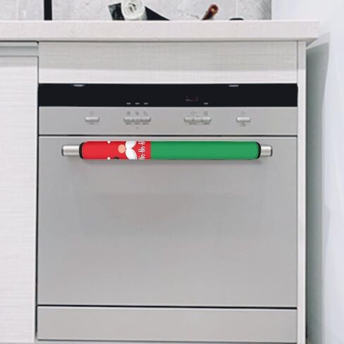 Abstract Flower Refrigerator Handle Covers Set of 2 Washable Appliance Handle Covers Heat Proof Handmade Decor Protector for Fridge, Ovens, Dishwashers in Kuwait