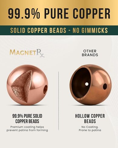 سوار مغناطيسي من الهيماتيت MagnetRX® - أحجار طبيعية ذات قوة قصوى - أساور هيماتيت مغناطيسية مطرزة (خرزة زيوس ذهبية 8 مم) in Kuwait