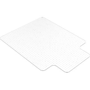 HOMEK Studded Carpet Chair Mat, 48" x 36" Heavy Duty Office Desk Chair Mat for Carpet
