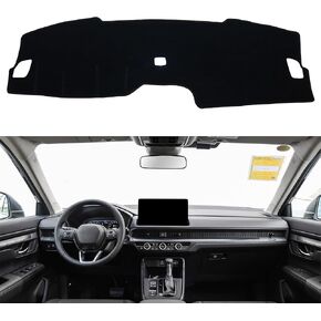 SENSHINE for Honda CR-V CRV Accessories 2023 2024 Dashboard Cover Center Console Cover Dash Mat Carpet Protector Sunshield Cover Custom Fit, Blue Trim