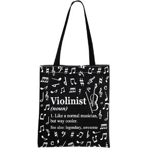 MINIGIU Violinist Gift Violinist Appreciation Gift Violin Lover Gift Violinist Tote Bag for Violin Player