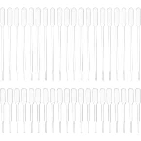 ماصات نقل للاستعمال مرة واحدة من باتيكل، 200 قطعة 0.2 مل 0.5 مل ماصة بلاستيكية من البولي إيثيلين LDPE لنقل السائل للمختبر والكيمياء والشفاف in Kuwait