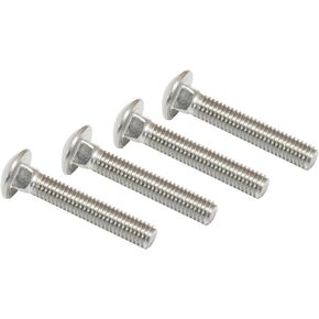 Extreme Max 3005.4431 35MM Carriage Bolt for Versatrack Bases and Accessory Mounts - Pack of 4