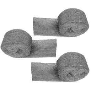 Steel Wool for Mice Control Steel Wool Pads Steel Wool Rodent Barrier Kit Steel Wool Scrubber Steelwool Rodent for Gap Blocker Fill Fabric for Holes Holes 3 Pack
