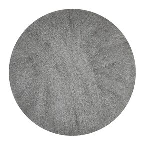 GMT Radial Steel Wool Pads, Grade 2 (coarse): Stripping/scrubbing, 17" Diameter, Gray, 12/carton