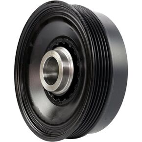 Bapmic 11237525135 Engine Crankshaft Pulley Vibration Damper for Mini Cooper S R52 R53 2002-2008