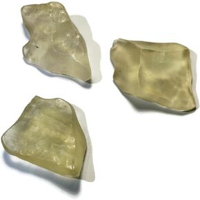 1pc Libyan Desert Glass Gold Tektite 4.26-5.5 Grams Extremely Rare A-Grade Translucent Natural Specimen Found in Only One Location in The World