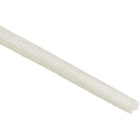 uxcell Insulation Braid Sleeving, 9.8Ft-5mm High Temp Fiberglass Sleeve White