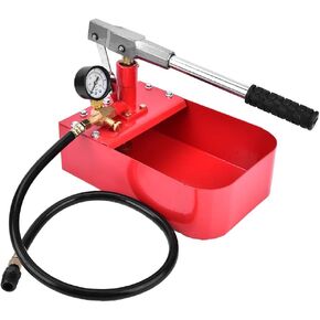 1000PSI 7MPa Hydrostatic Pump Tester Manual Pressure Test Pump Hand Pressure Test Pump Hydrostatic Test Pump for Pipeline Pressure Container Irrigation Firemen