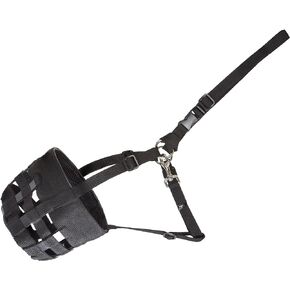 Best Friend Nylon Halter Grazing Muzzle Lrg Horse