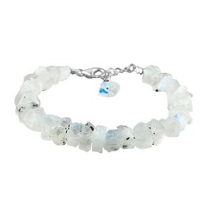 CRYSTALIS Natural Raw Rubellite Pink Tourmaline Adjustable Bracelet, High Grade Rough Gemstones, Chakra Energy, Healing Crystals, Gift Giving Jewelry, 925 Sterling Silver Womens Bracelet 8 inch