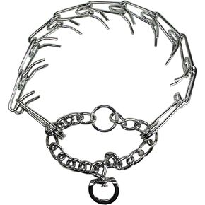 Hamilton Prong Training Dog Collar with 3.2mm Chrome Prongs