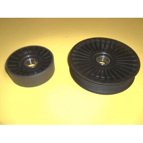 Serpentine Belt Idler Pulley Set 4.3 5.0 5.7 6.2 L MPI Pulleys Compatible with Mercruiser Marine