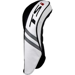 New Titleist Golf TSi Driver Headcover Leather Cover - Black White Red