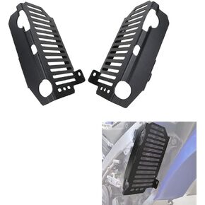 Xitomer Aluminum Radiator Grille Guards, Fit for WR250F 2015-2018 / WR450F 2016-2018 / YZ250F 2014-2018 / YZ250FX YZ450FX 2016-2019 YZ450F 2014-2017, Radiator Cover/Radiator Protector (Black)