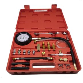NP Diesel Fuel Pressure Gauge Kit Petrol Fuel Pressure Tester Fuel Injection Pump Diagnostic Tool