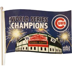 Rico Chicago Cubs World Series Champs Banner Flag