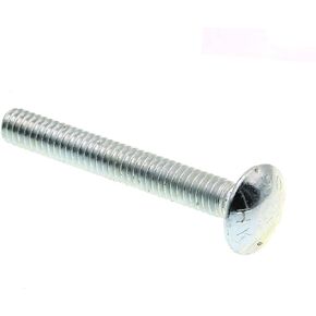 Prime-Line 9062298 Carriage Bolts, 1/4 In.-20 X 2 In., A307 Grade A Zinc Plated Steel (100 Pack)