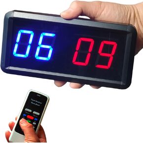 Ledgital Score Keeper, Scoreboard for Basketball | Ping Pong | Table Tennis | Badminton | Volleyball | Baseball | Indoor Games & Sports, Keep Scores 1-99, Electronic Digital Scoreboards w/Remote