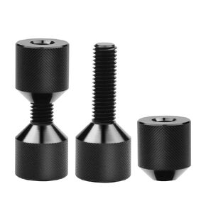 YANWEN 1-1/8" Two Hole Pins Set Compatible with ASME 150LB Flanges from ½ inch to 14 inch 2Pack with Anodized Black Oxide Finish