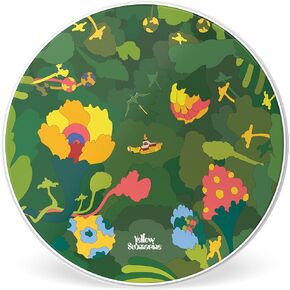 Evans Beatles Primrose Prairie, 22 inch Bass Drum Heads (INK22YELSUB-2)