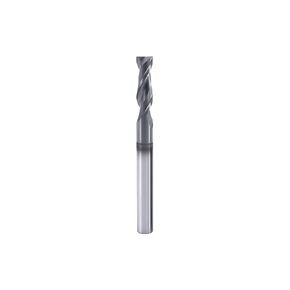 XYunEnZ ISB 1/8'' Carbide Square End Mill Set, 2 Flute Micro Grain Carbide End Mill Bits for Alloy Steels/Hardened Steels/Stainless Steel, 5 Pieces