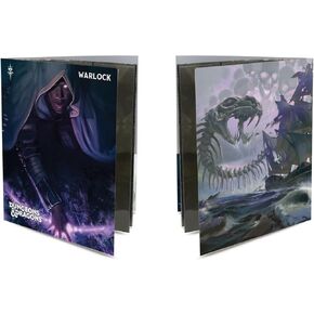 Ultra-Pro 194598 Dungeons & Dragons Class Folio Warlock Accessories, Multicoloured, 18602