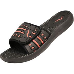 NORTY - Mens Fashion Beach, Pool, Casual Adjustable Strap Slide Sandal
