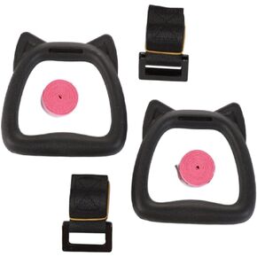 jojofuny 1 Set Children's Gymnastic Rings Ring for Kids Swing bar Rings Swing Gymnastic bar Rings Gym Rings Gymnastic Hanging Rings Gym Gear Trainer Nylon Webbing Fitness Household
