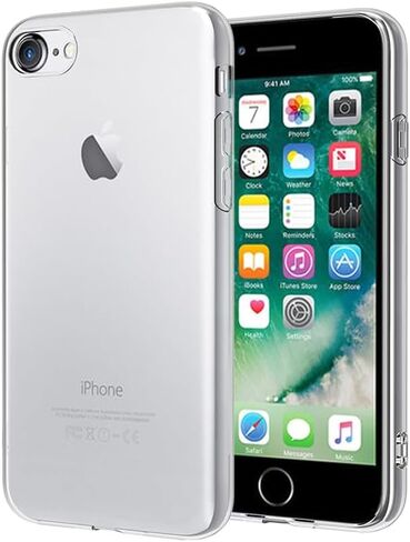 GROZHJAL for iPhone SE Case 2022/3rd/2020/2nd gen,iPhone 8/7 case, Non-Yellowing Shockproof Phone Bumper Cover, Anti-Scratch Clear Back(Clear, iPhone se 2022/2020 iPhone 8/iPhone 7) in Saudi Arabia
