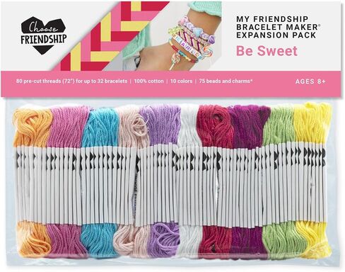 Choose Friendship, My Friendship Bracelet Maker Be Bold Expansion Pack, Makes 8-16 Bracelets in Saudi Arabia